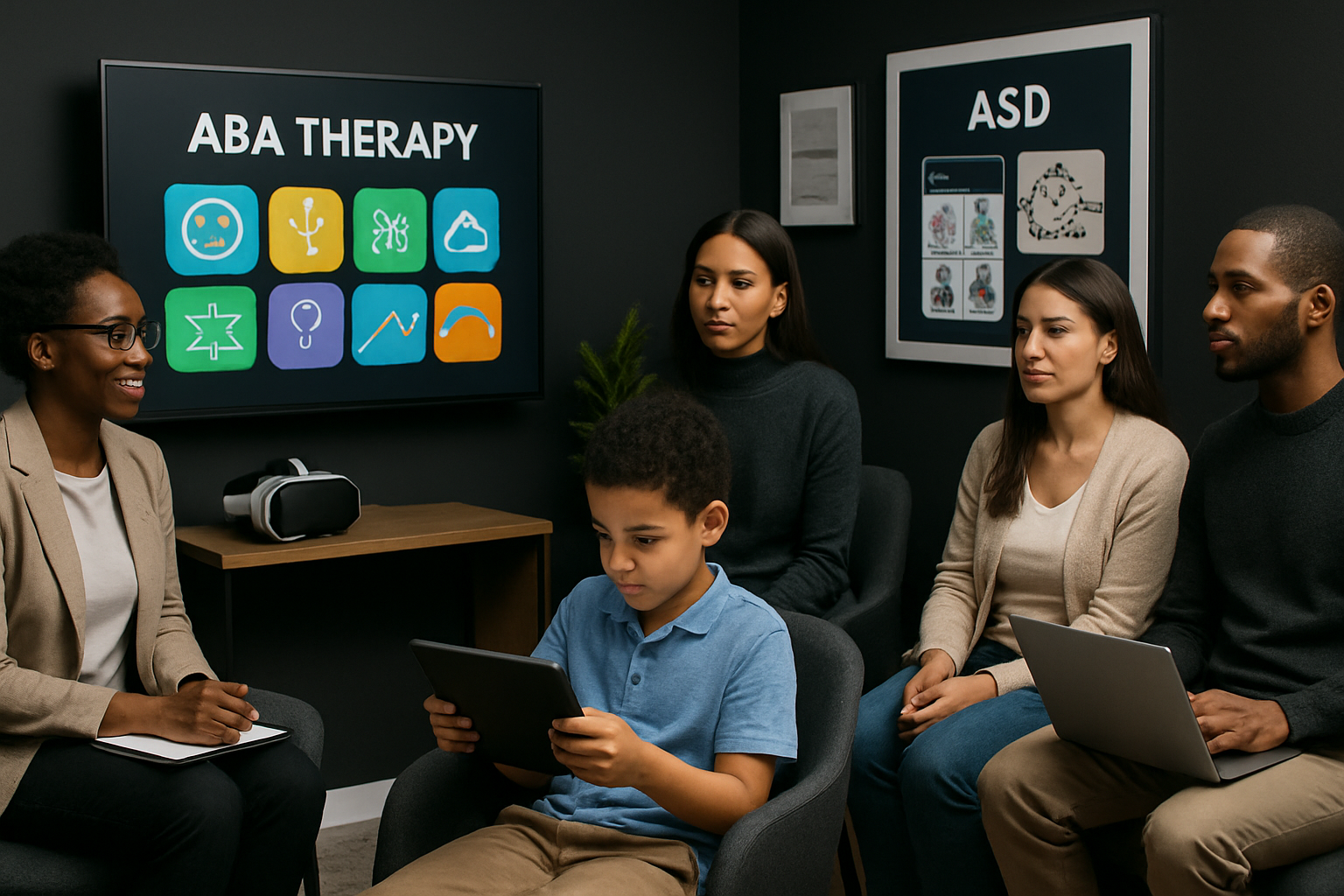 Man studying, website banner for Master's in Applied Behavior Analysis (ABA) online.