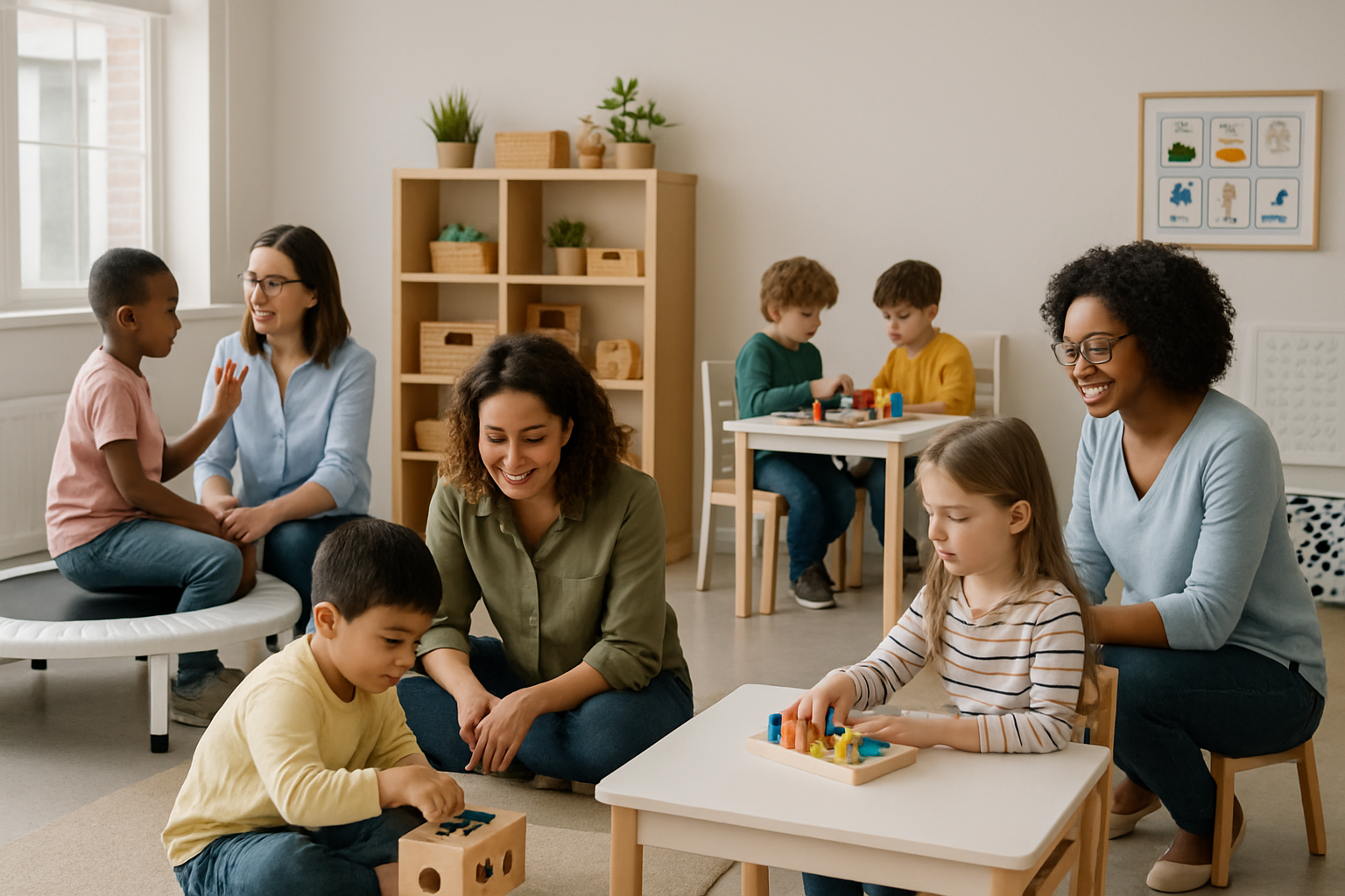 Website homepage for the University of Washington's Masters in Applied Behavior Analysis program, with a building background.