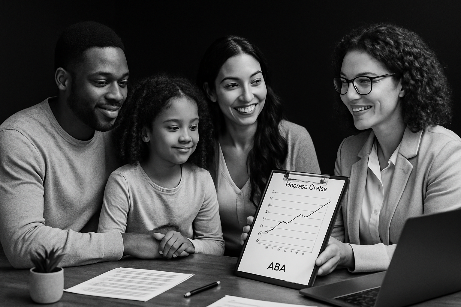 Man studying, website banner for Master's in Applied Behavior Analysis (ABA) online.