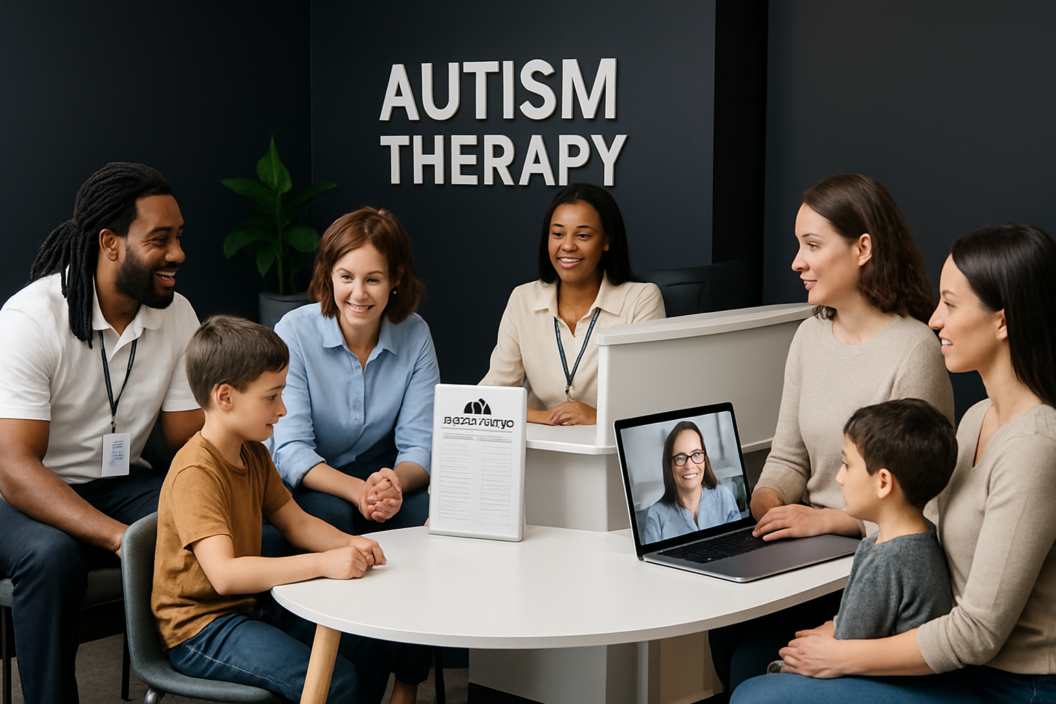 Ball State University webpage for Master's Degree in Applied Behavior Analysis (ABA). Red and white design.