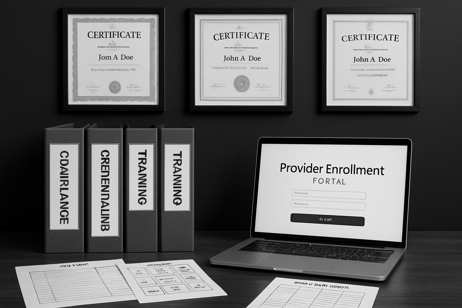 Website homepage for the University of Washington's Masters in Applied Behavior Analysis program, with a building background.