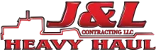 The logo for j & l contracting llc heavy haul