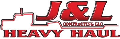 The logo for j & l contracting llc heavy haul