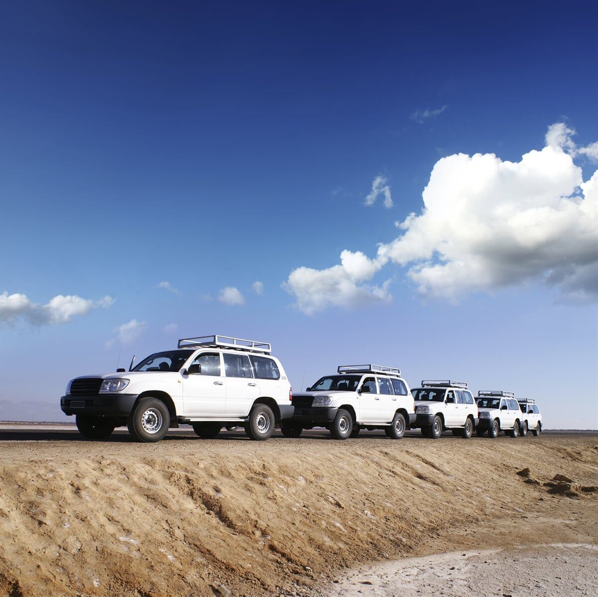 Lined Up SUVs with Roof Rack — KND Autos in Berrimah, NT