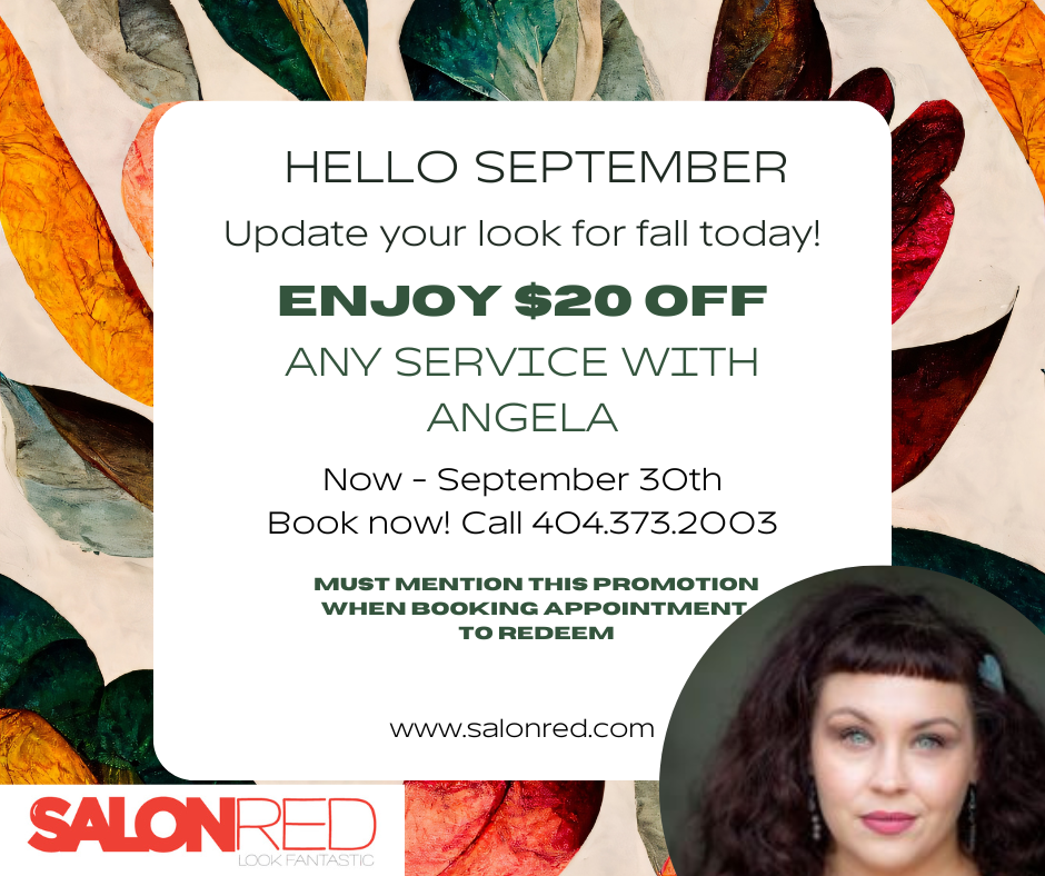 A flyer for a salon advertising hot shades , cool savings.