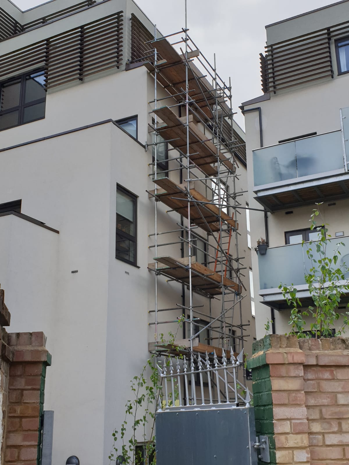 Residential scaffolding