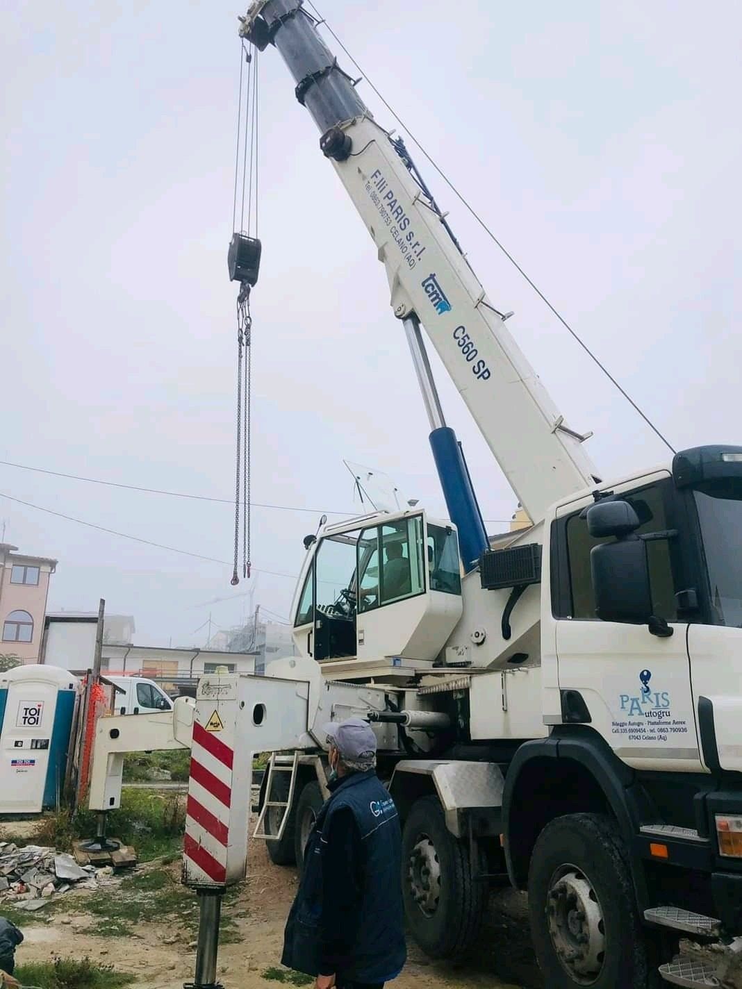 Noleggio di autogrù
