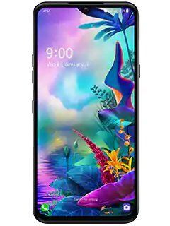 Lg g9 plus is a lg phone with a tropical theme on the screen.