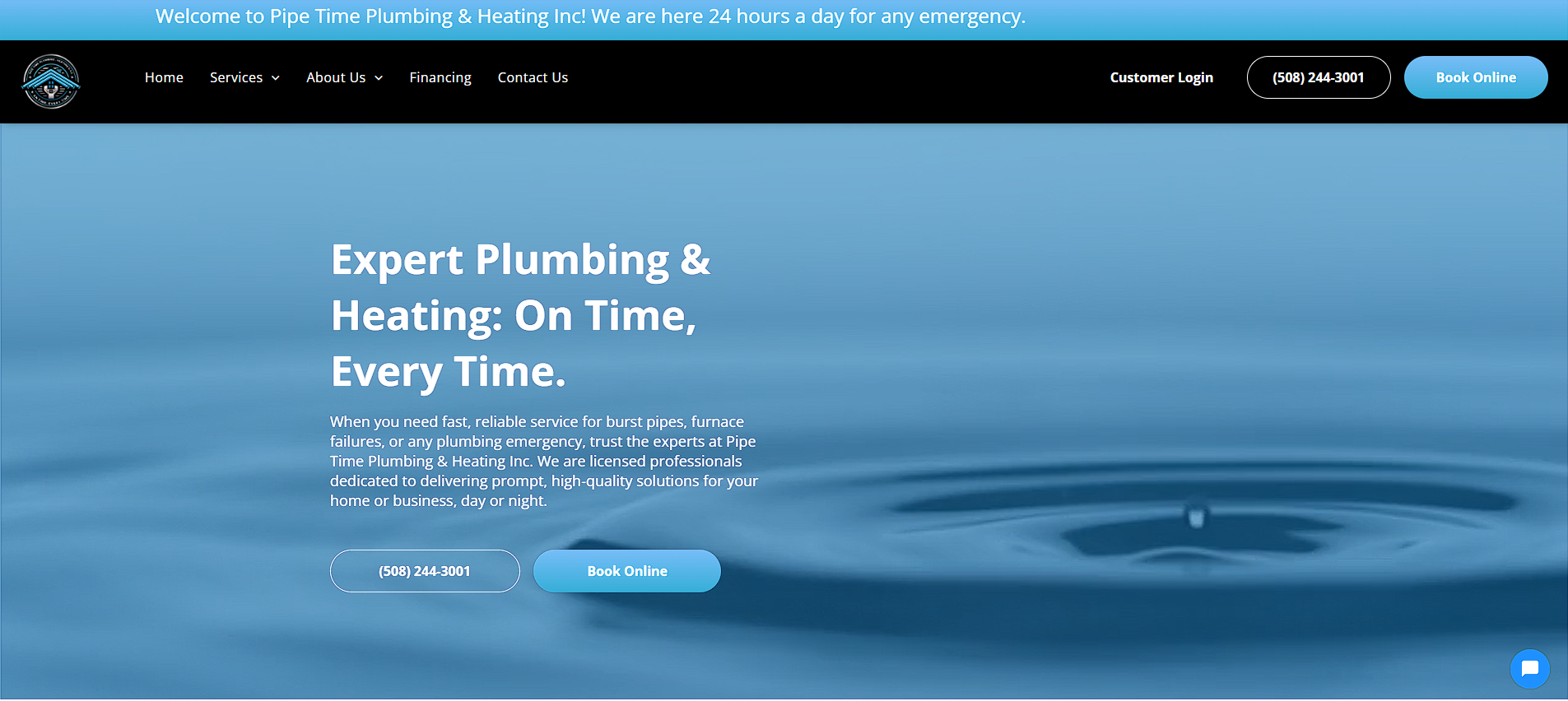 Pipe. Time Plumbing, Heating & AC Services | Cranston, RI | Pipe Time