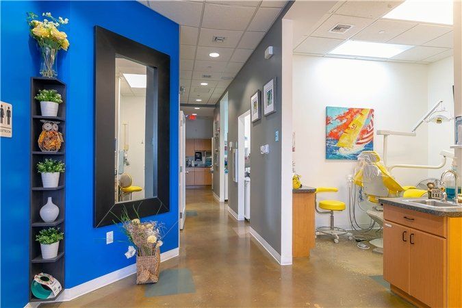 Hallway in Smile On Us Dental Office