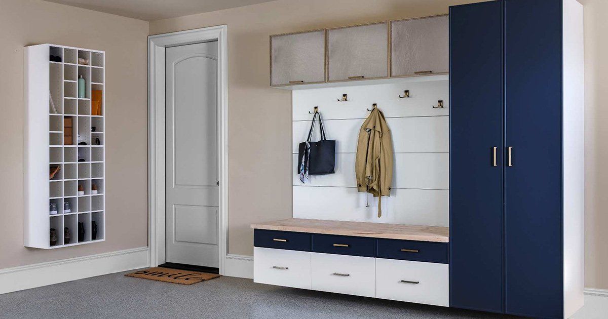 Mudroom Custom Cabinet System