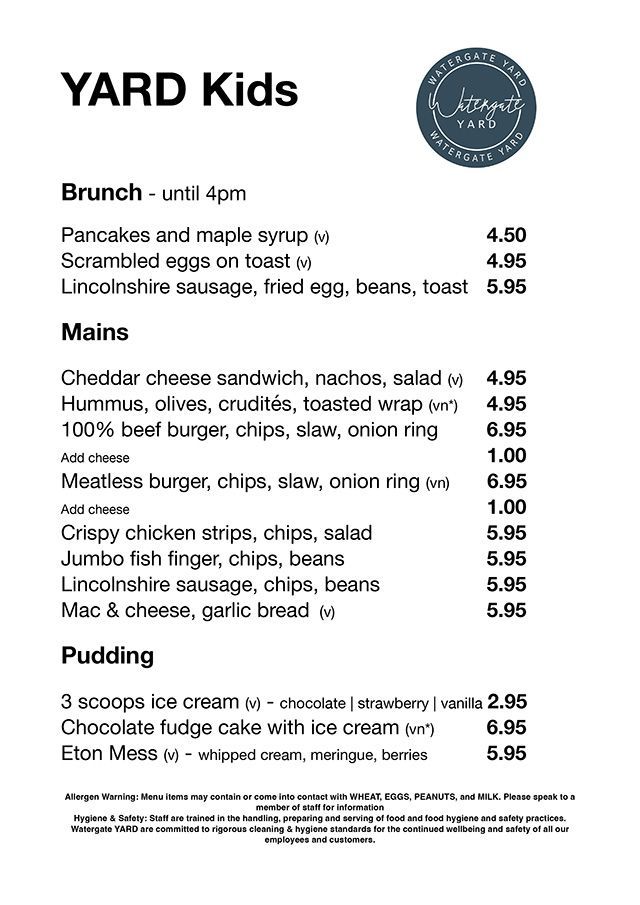 Watergate Yard, Sleaford Bar, Restaurant & Music Venue About Us