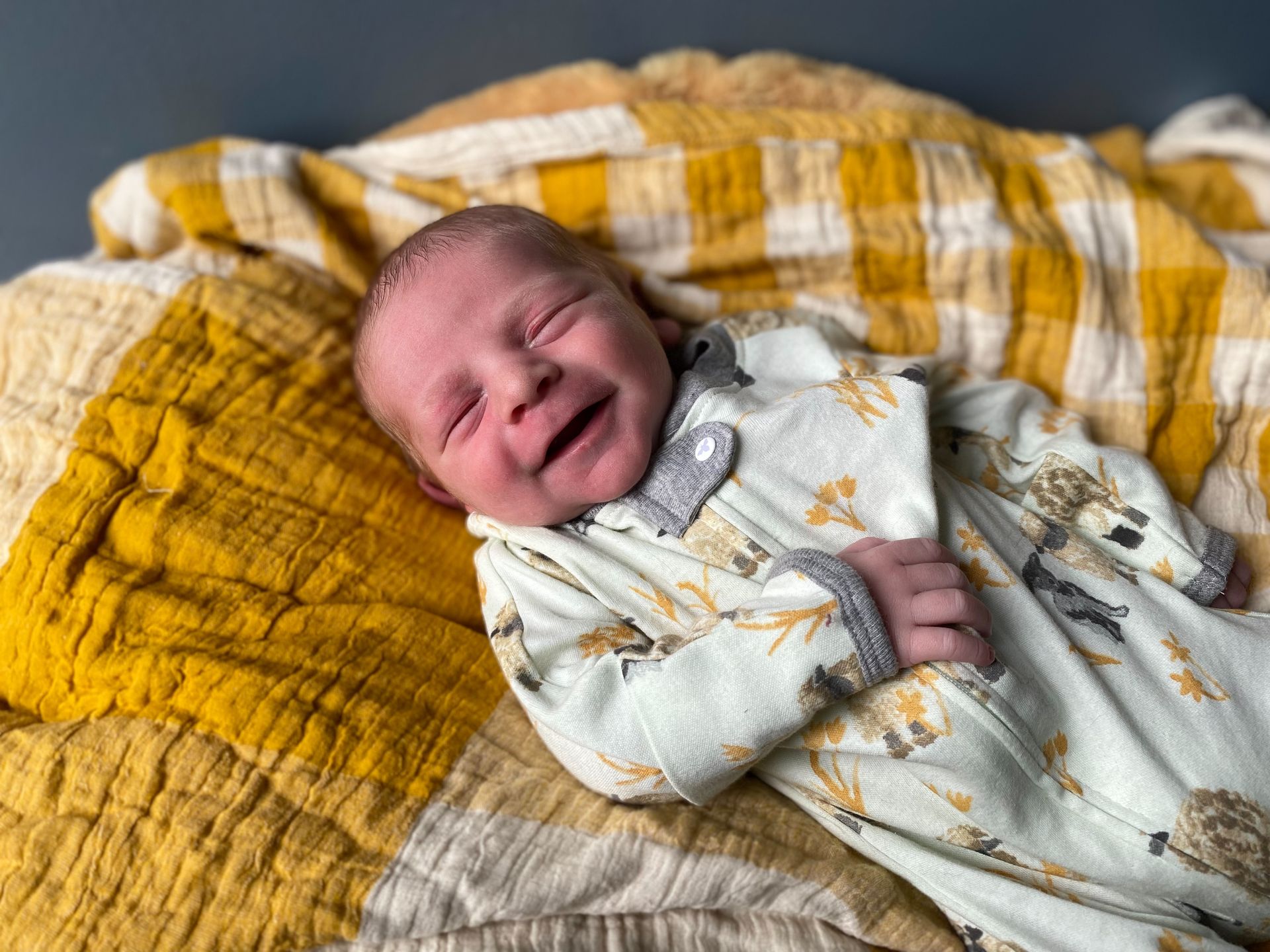 Smiling New Born Child | Chattanooga, TN | Innovative Women's Health Specialists