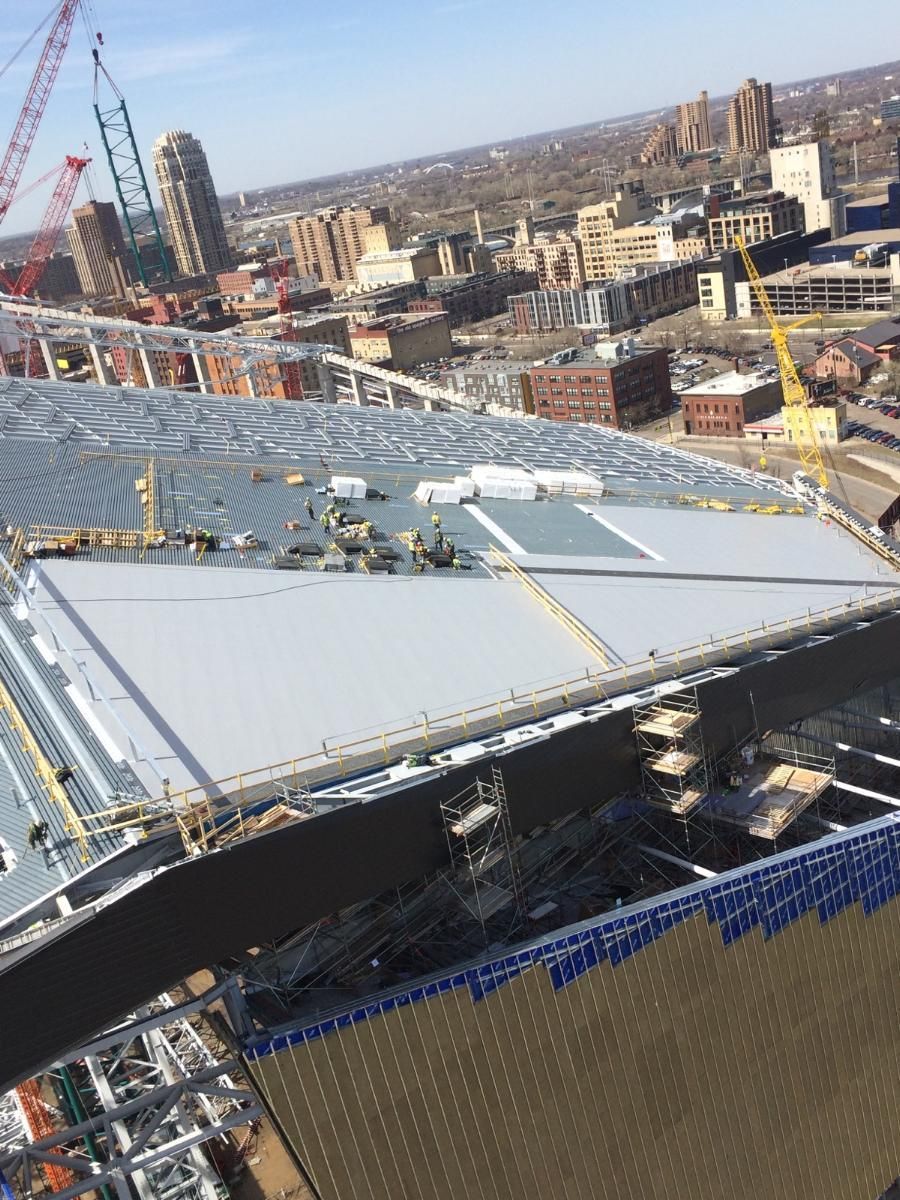 US Bank Vikings Stadium 2 - Minneapolis, MN - Berwald Roofing
