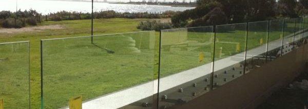noble park glass compound wall with glass