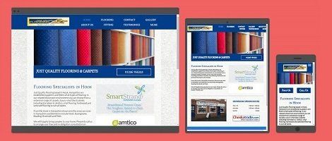 Business websites designed for PCs, tablets and smartphones
