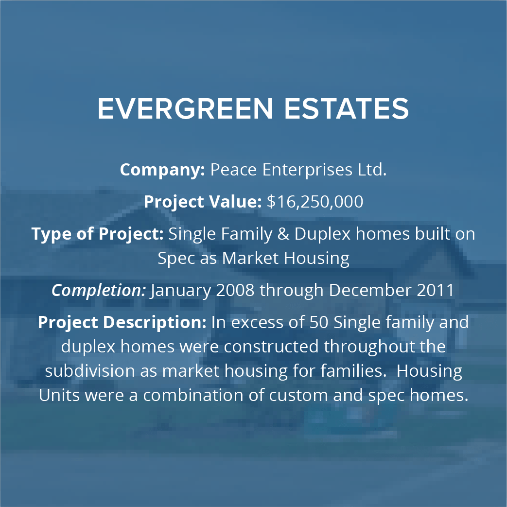 evergreen estates