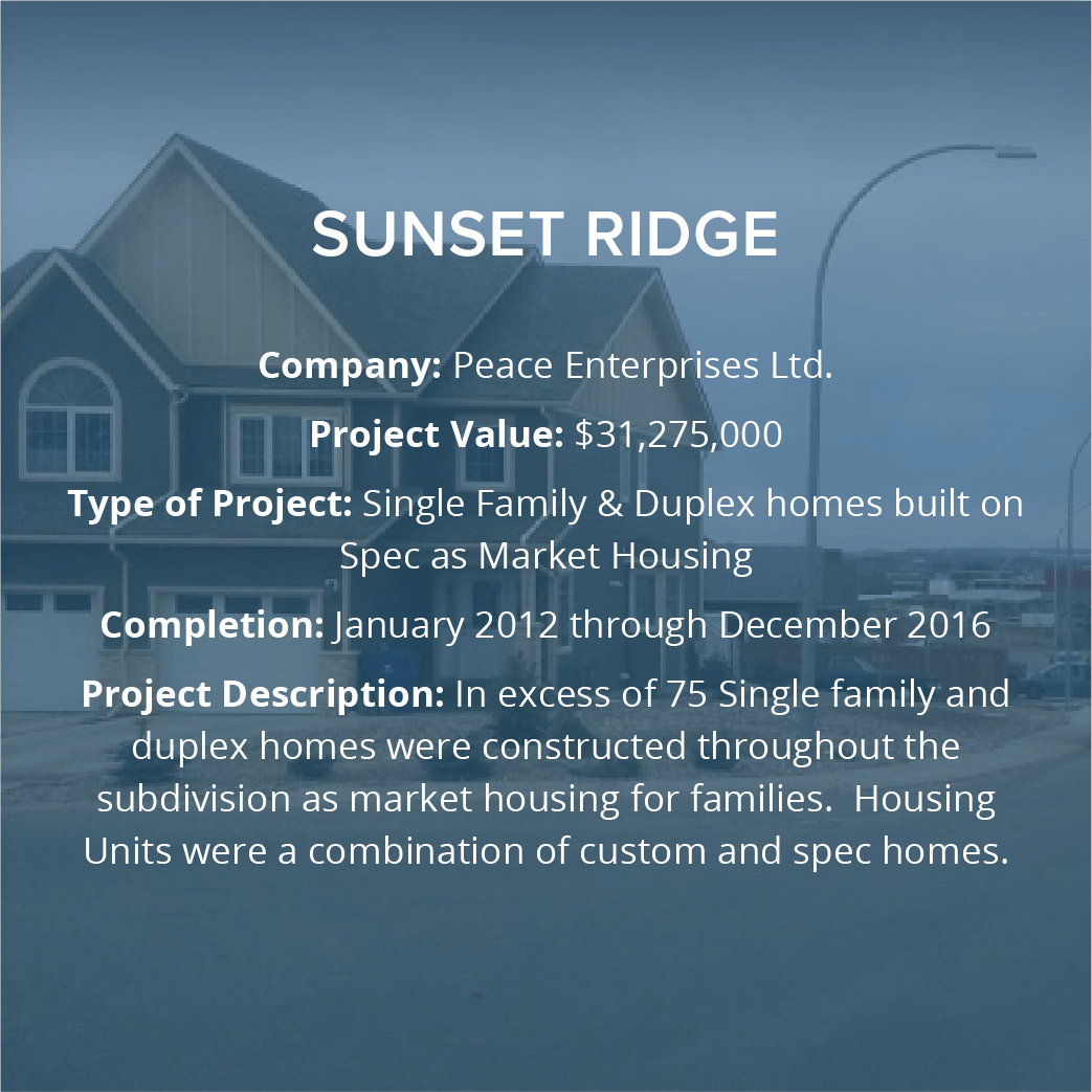 sunset ridge