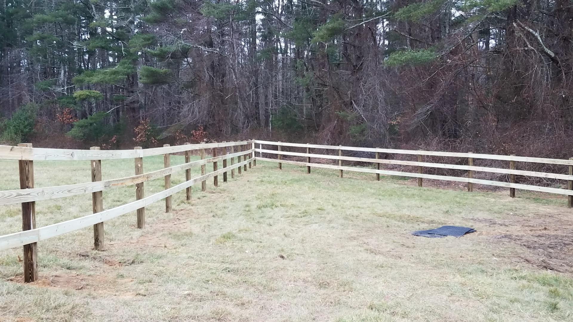 Corral Fence Construction in Bridgewater MA