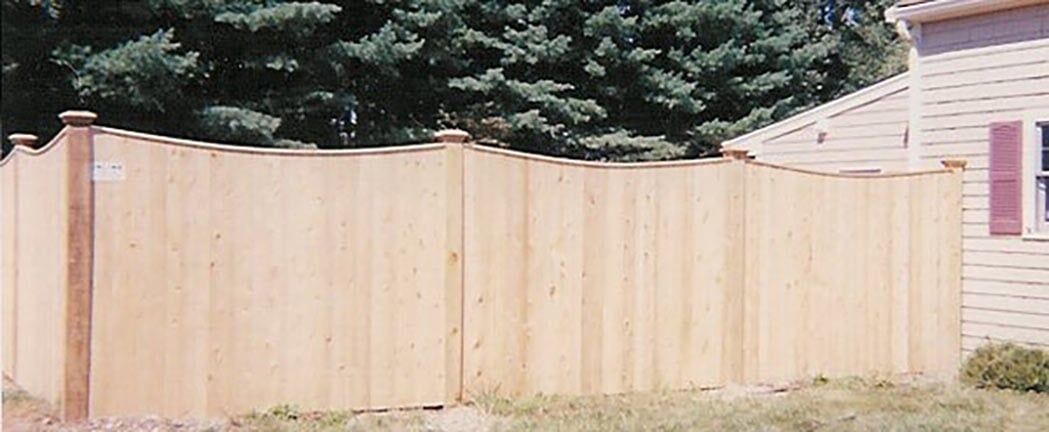 Residential wood fence — Wooden sheds in Bridgewater, MA