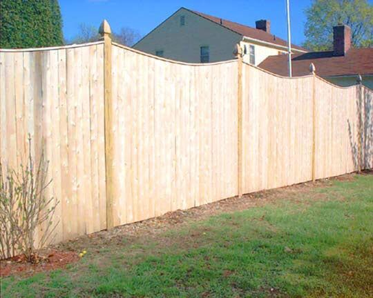 Tall wooden fence — Gravel Boards in Bridgewater, MA