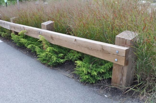 Wood Guardrail — Fencing Coventry in Bridgewater, MA