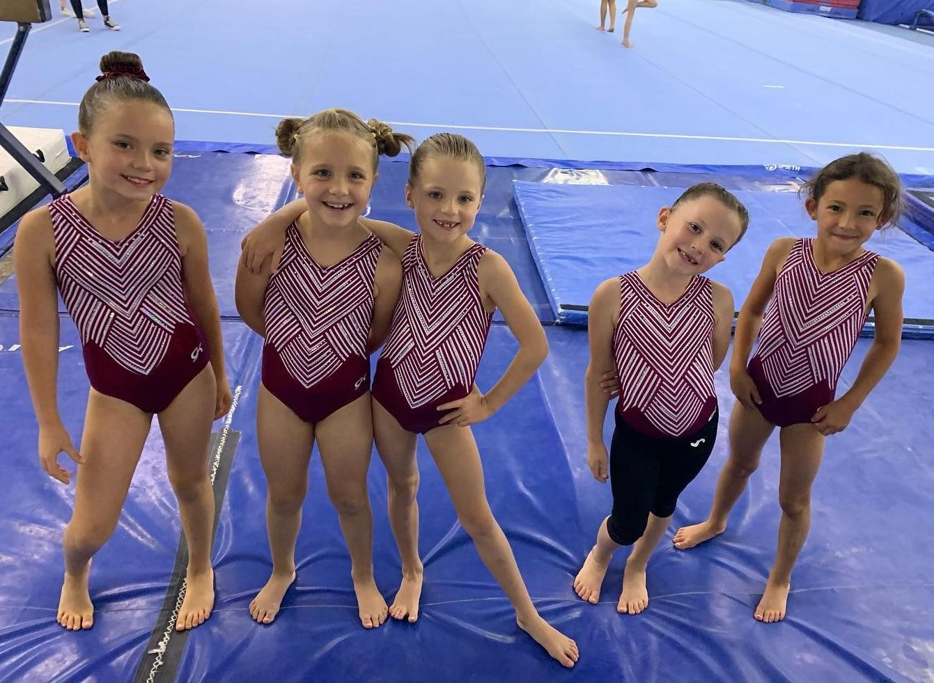 little girl gymnasts