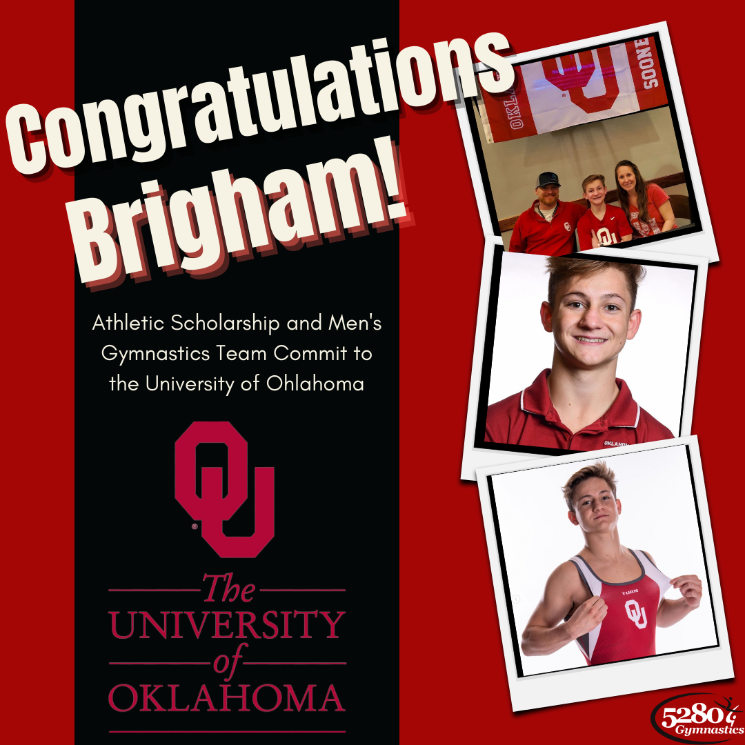 Congratulations brigham from the university of oklahoma