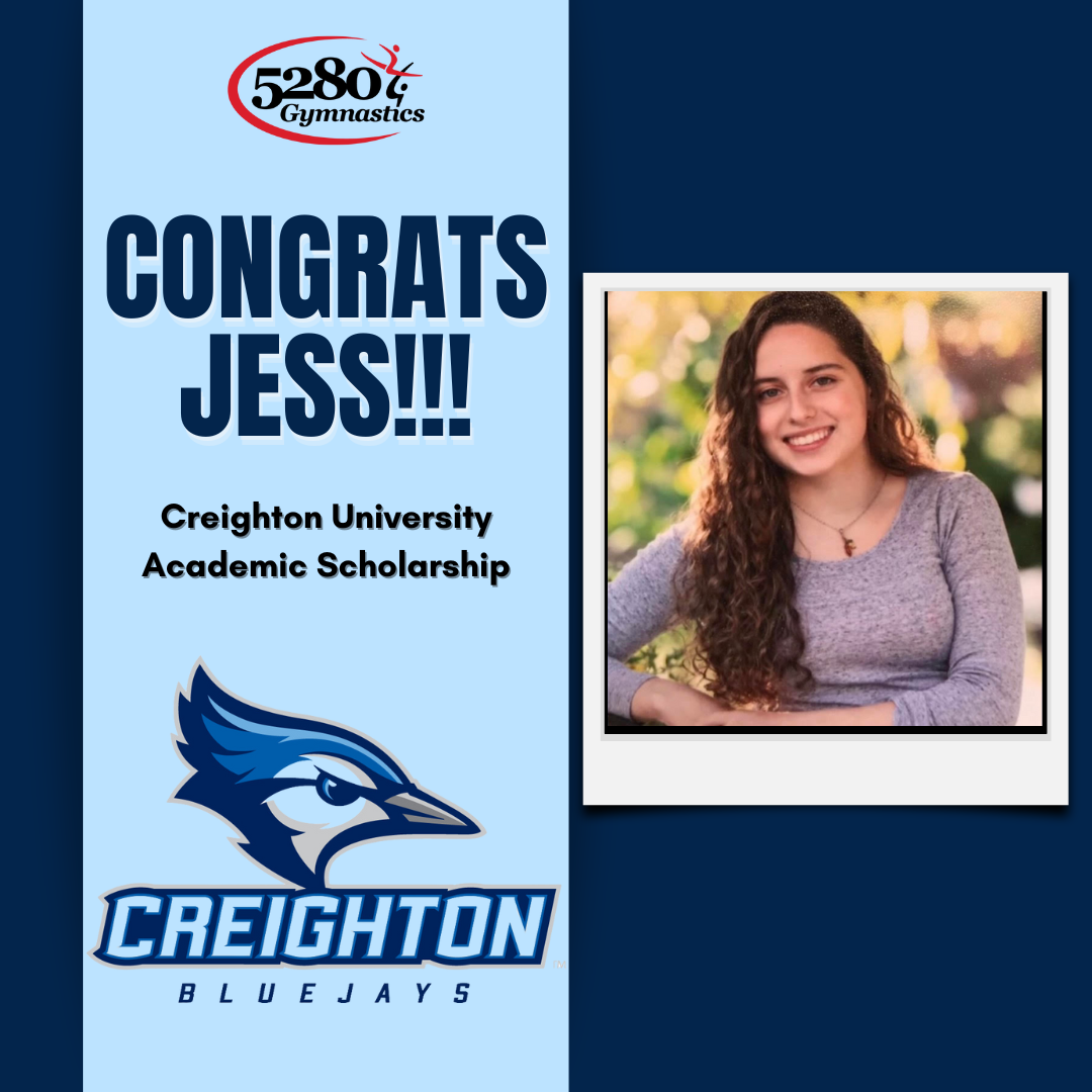 Congratulations jess from creighton university academic scholarship