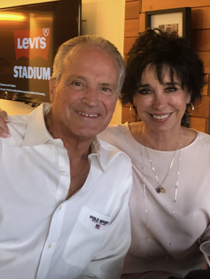 Steve Pavlovich with his wife Lea