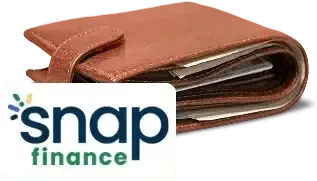 Snap Finance Logo with Wallet | Rux Auto Garage Inc