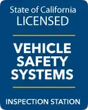 State of California Licensed Vehicle Safety Systems Inspection Station | Rux Auto Garage Inc
