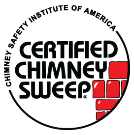a logo for the certified chimney sweeper safety institute of america