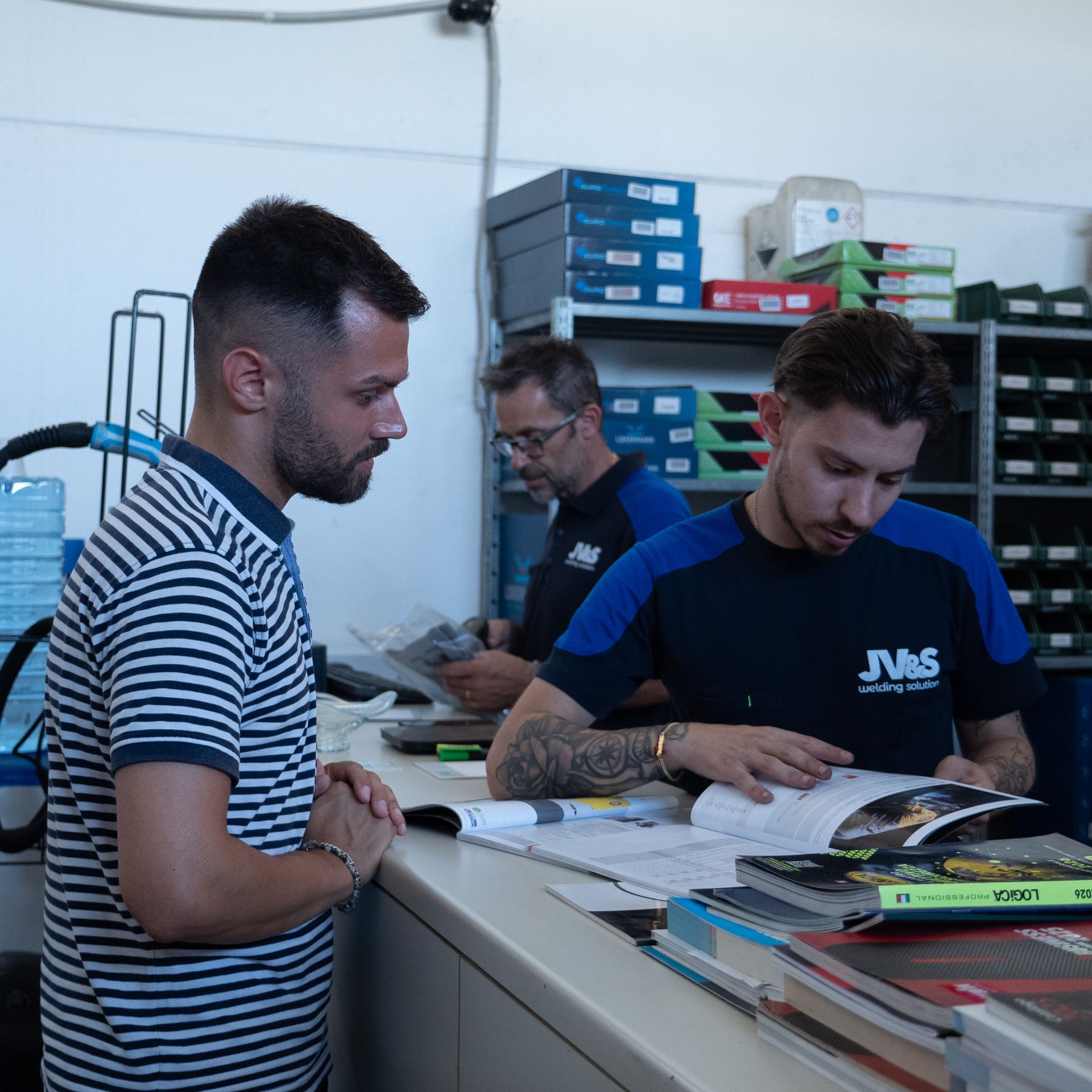 riparazione di saldatrici