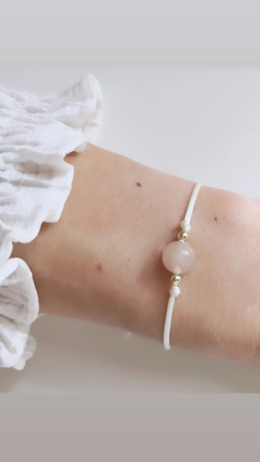 Crystal Bracelet Purple Jade