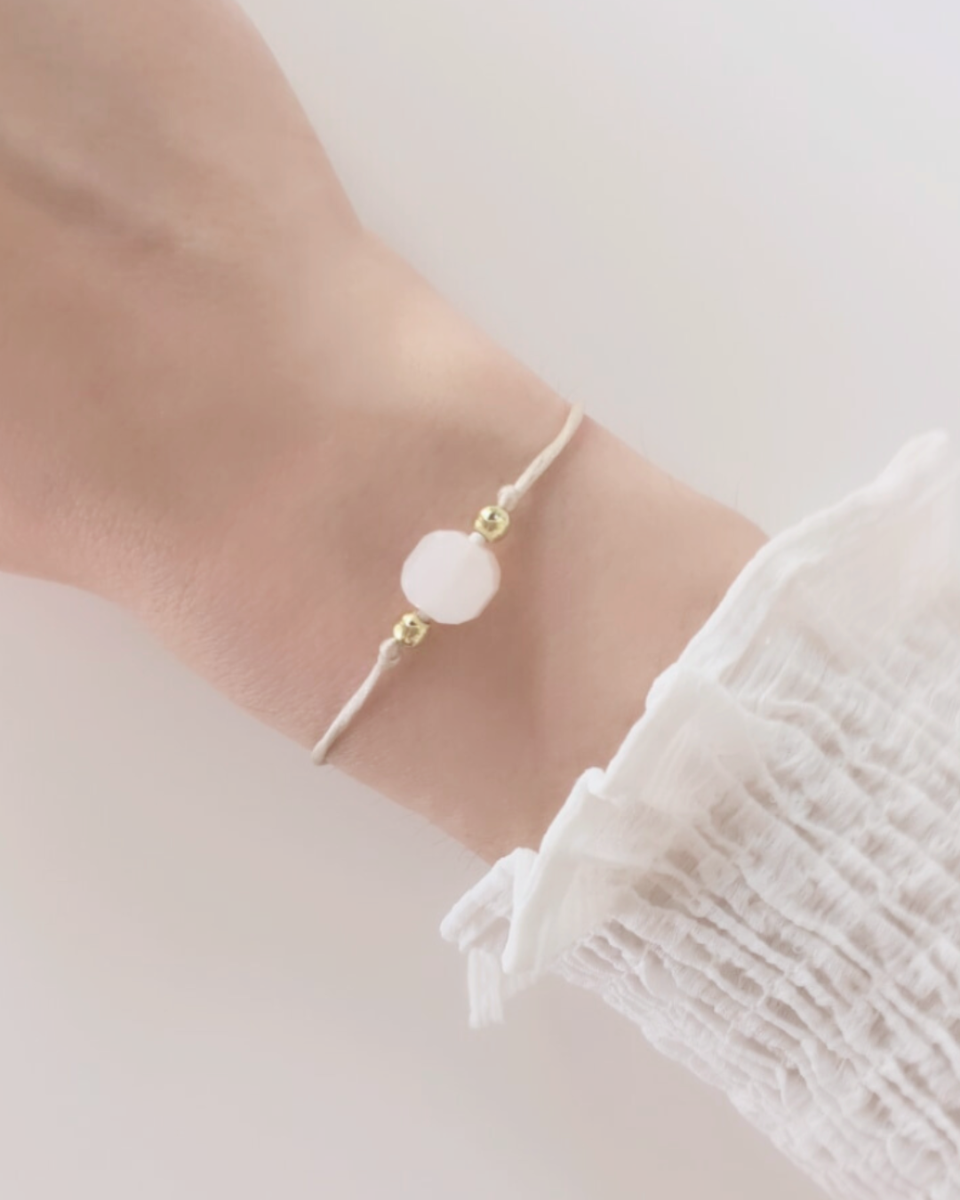 Crystal Bracelet Pink Aventurine