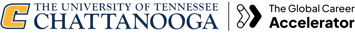 Wayne State University and The Global Career Accelerator logos