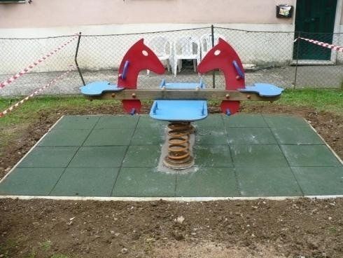 allestimento parco per bambini