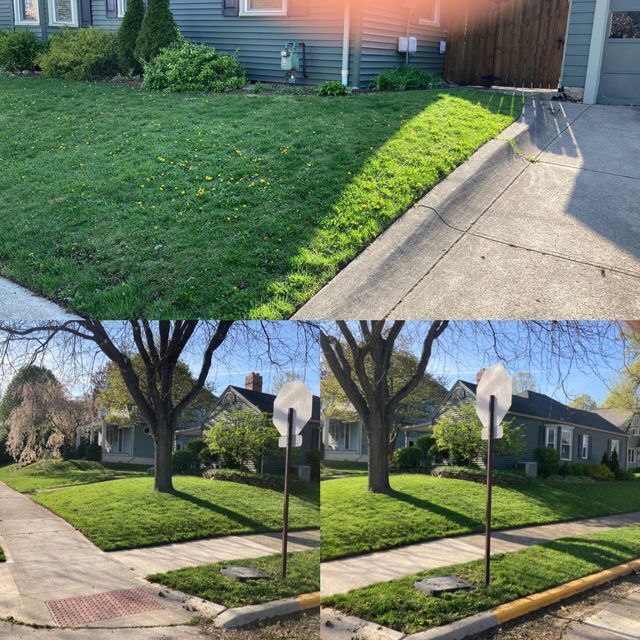 Different Images Of A Trimmed Grass - Columbus, OH - High Grass Lawncare, LLC