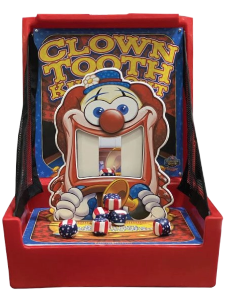 Clown Tooth Knockout Carnival Game Rental New York City Bronx Manhattan Bronx Queens Long Island Nassau County