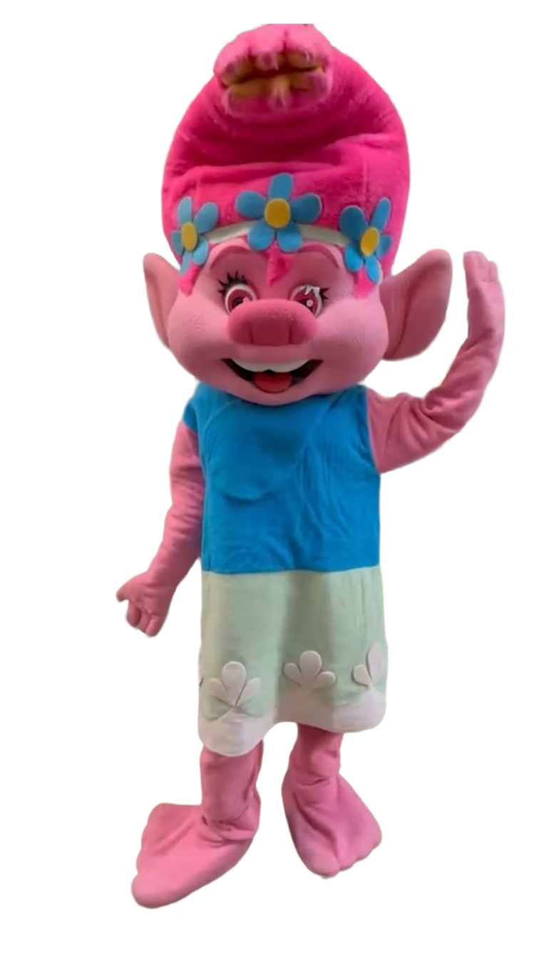 Costume Characters Queen Poppy Trolls New York City Bronx Manhattan Bronx Queens Long Island Nassau County