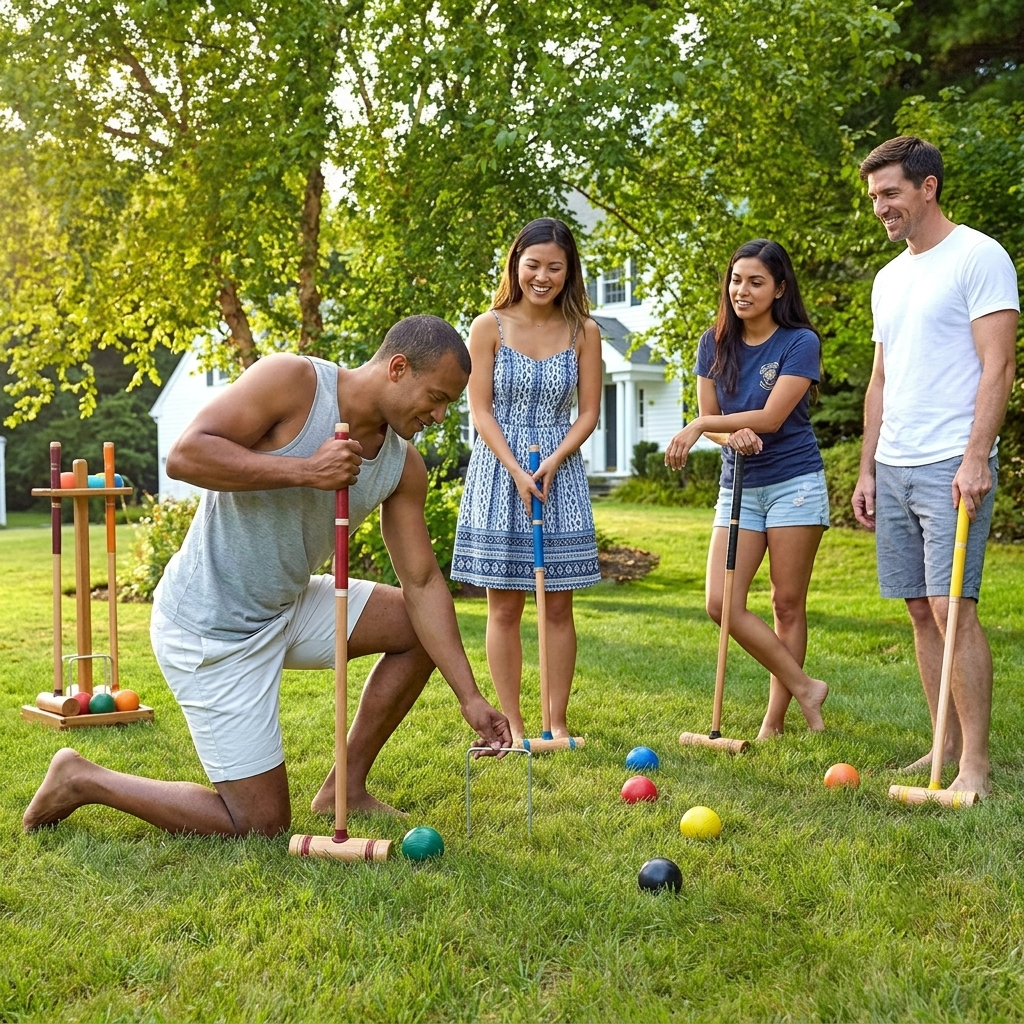 Croquet Classic Lawn Game Rental New York City Bronx Manhattan Bronx Queens Long Island Nassau County