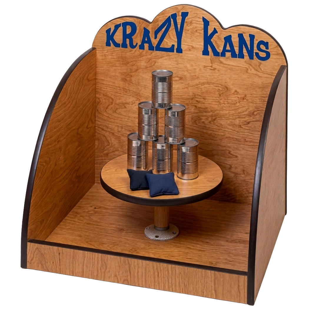 Krazy Kans Crazy Cans Carnival Game Rental New York City Bronx Manhattan Bronx Queens Long Island Nassau County