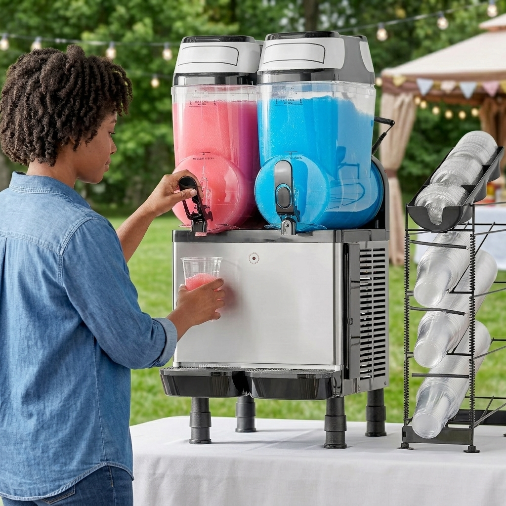 Slushie Slushy Frozen Drink Machine Rental New York City Bronx Manhattan Bronx Queens Long Island Nassau County