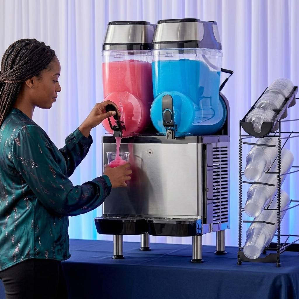 Slushie Slushy Frozen Drink Machine Rental New York City Bronx Manhattan Bronx Queens Long Island Nassau County