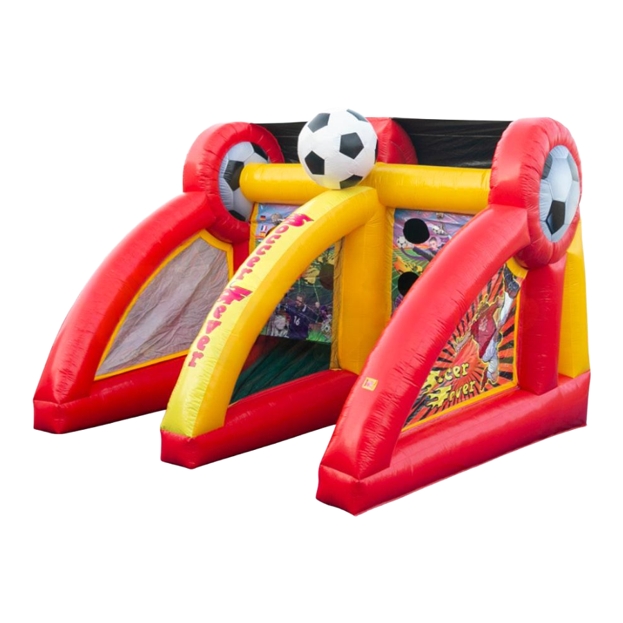 Soccer Fever – an inflatable sports game.