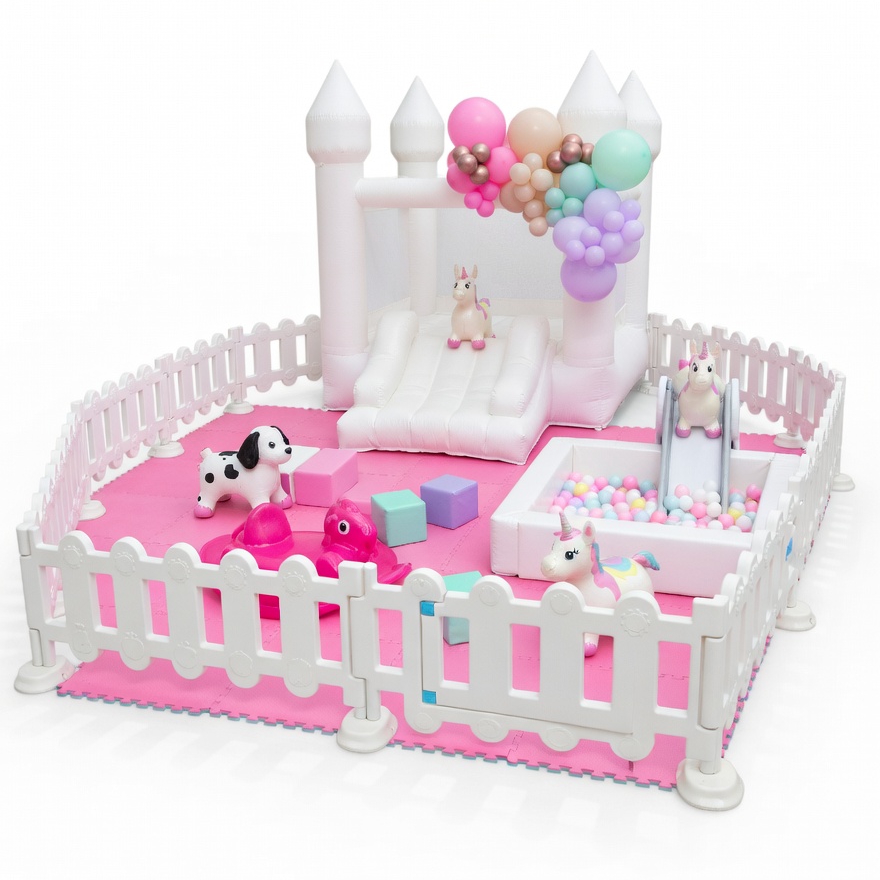 Soft Play – Bounce Castle, Fence, Ball Pit, Hoppers