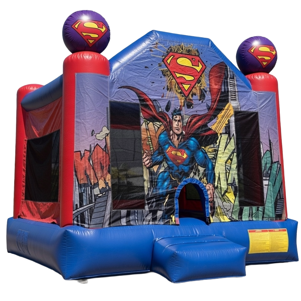 Superman Inflatable Bounce House