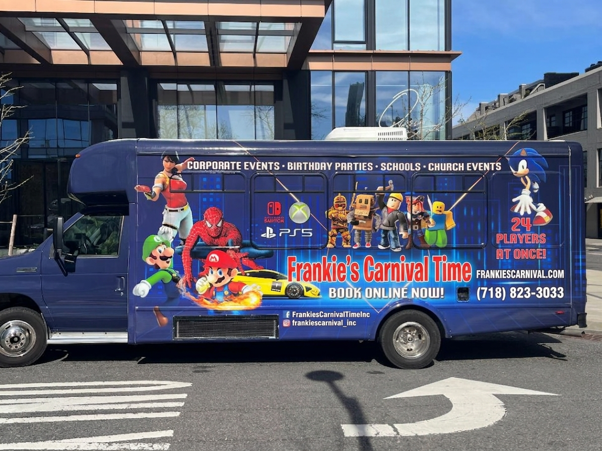 Video Game Truck Rental New York City Bronx Manhattan Bronx Queens Long Island Nassau County