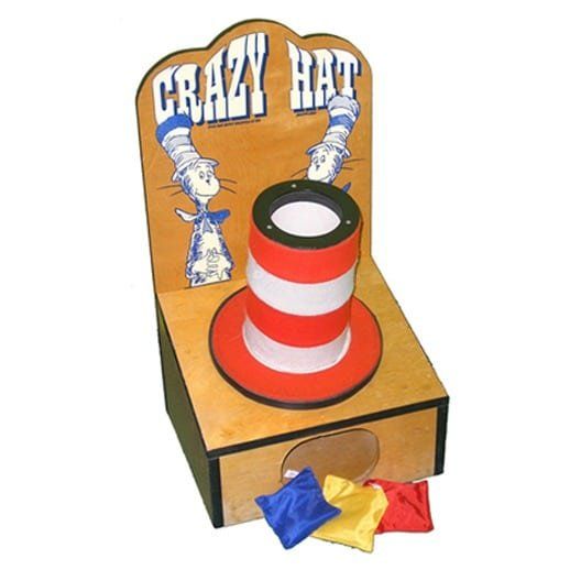 A cat in the hat game called crazy hat